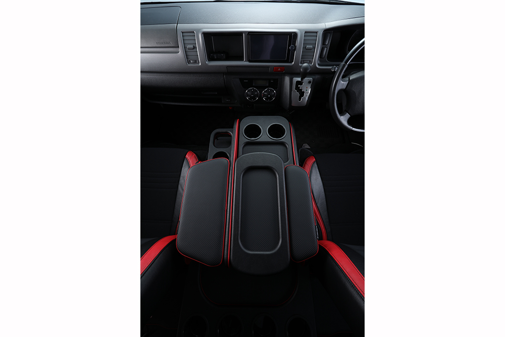 センターコンソールボックス st.2【Leather series】 S-GL ワイドボディ/ワゴンGL - 画像 (2)