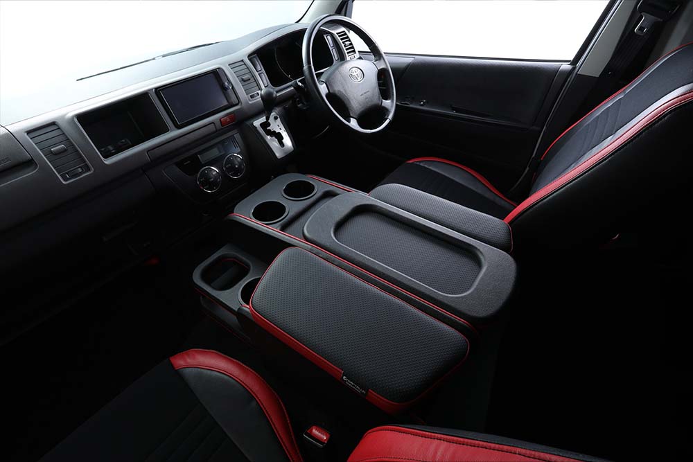 センターコンソールボックス st.2【Leather series】 S-GL ワイドボディ/ワゴンGL - 画像 (3)